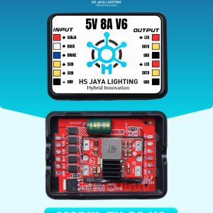 MODUL CONTROLLER DMX RGB Belang aplikasi LED lamp 5v 8a v6