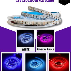 LED 1 MODE TYPE 5054 12V PCB 10mm 120 LED/M